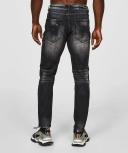 Alessandro Zavetti Cozzelli Relaxed Slim Fit Jean - Black - Size - 28