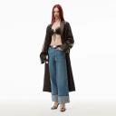 Alexander Wang Blue Wave Cuff Wide Jeans