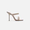Alexander Wang Women's Julie Tubular Logo Sandals Beige