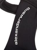Alexander Wang Women's Julie Tubular Logo Sandals - Unicorn - Size 9.5
