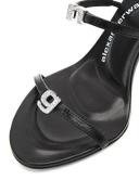 Alexander Wang Women's Nala 105 Gladiator Sandal in Capretto Black