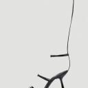 Alexander Wang Women's Nala 105 Gladiator Sandal in Capretto Black