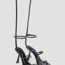 Alexander Wang Women's Nala 105 Gladiator Sandal in Capretto Black