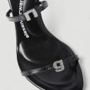 Alexander Wang Women's Nala 105 Gladiator Sandal in Capretto Black