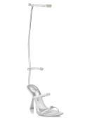 Alexander Wang Women's Nala 105 Gladiator Sandal in Capretto Silver