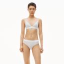 Alexander Wang Women's Triangle Bra in Ribbed Jersey Heather Grey