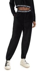 alexanderwang.t Black Corduroy Lounge Pants