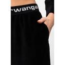 alexanderwang.t Black Corduroy Lounge Pants