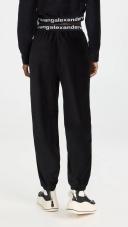 alexanderwang.t Black Corduroy Lounge Pants