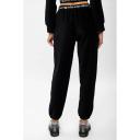 alexanderwang.t Black Corduroy Lounge Pants