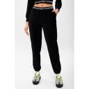 alexanderwang.t Black Corduroy Lounge Pants