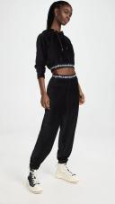 alexanderwang.t Black Corduroy Lounge Pants