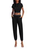 alexanderwang.t Women's Logo Elastic Pants - Heather Grey - Size Xxs