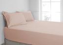 Algodon 300TC Cotton Fitted Sheet Combo Set - King Single (Pink)