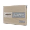 Algodon 300TC Cotton Fitted Sheet Combo Set - King Single (Pink)