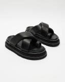Alias Mae - Women's Black Flat Sandals - Venga - Size 38 at The Iconic