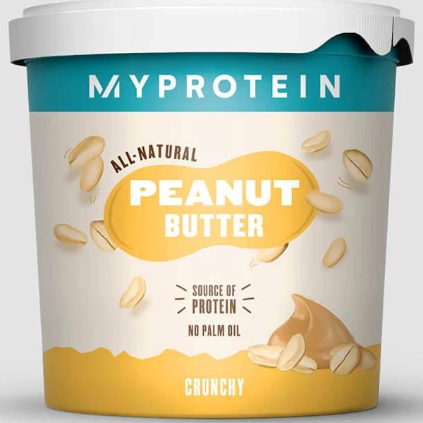 All-Natural Peanut Butter - 1kg - Crunchy - Myprotein