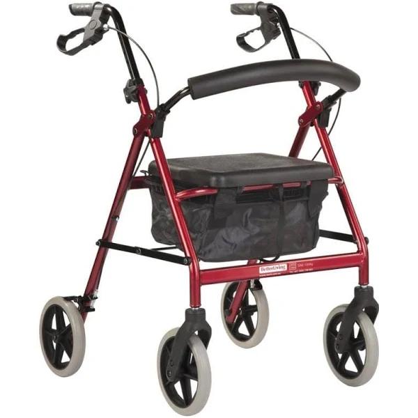 All Terrain Rollator 8" Wheel, Blue