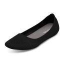 Allbirds Women's Tree Flats, Jet Black, Size 8