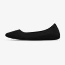 Allbirds Women's Tree Flats, Jet Black, Size 8