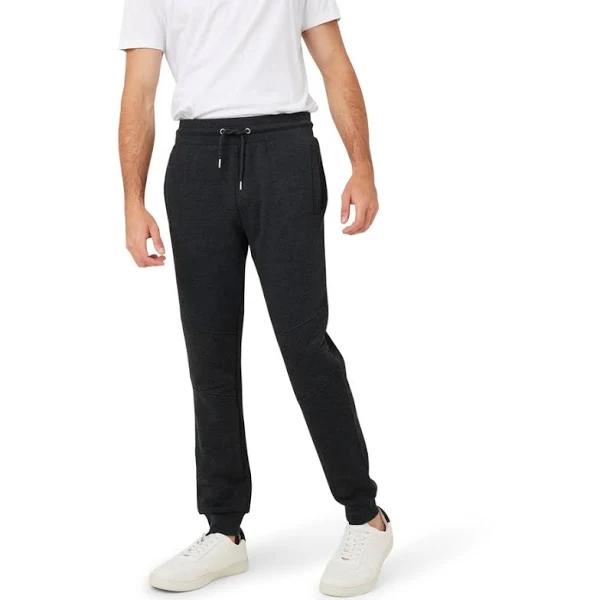 Allgood Men's Quilted Track Pants - Charcoal Marl - Size XXL
