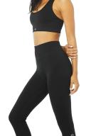 Alo Black High-Rise Leggings