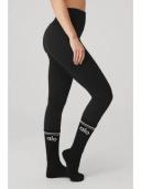 Alo Black High-Rise Leggings