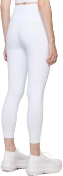 Alo Yoga | 7/8 High-Waist Airbrush Legging in White, Size: Medium