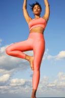 Alo Yoga | 7/8 High-Waist Airlift Legging in Candy Orange Pink, Size: Medium