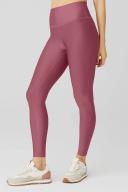 Alo Yoga | 7/8 High-Waist Airlift Legging in Mars Clay Pink, Size: Medium