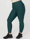 Alo Yoga | 7/8 High-Waist Airlift Legging in Midnight Green, Size: Small
