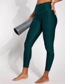 Alo Yoga | 7/8 High-Waist Airlift Legging in Midnight Green, Size: Small