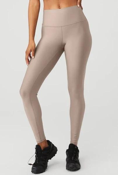 Alo Yoga | 7/8 High-Waist Airlift Legging in Taupe, Size: 2XS