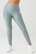 Alo Yoga | Airlift Winter Warm High-Waist Legging in Cosmic Grey, Size: Medium