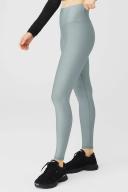 Alo Yoga | Airlift Winter Warm High-Waist Legging in Cosmic Grey, Size: Medium