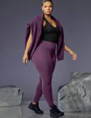 Alo Yoga | High-Waist Airbrush Legging in Dark Plum Purple, Size: XS