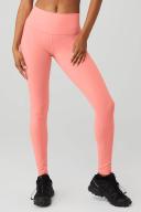 Alo Yoga High Waist Airbrush Leggings | Pink | Size S | Shopbop