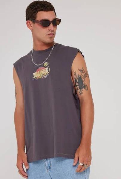 Aloha Muscle (Size M) - Wrangler - Mens - Muscle Tanks- Singlets & Muscle Tanks - Universal Store