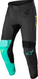 Alpinestars 2022 Supertech Blaze Pants Black/Pastel Green/Fluo Yellow 38