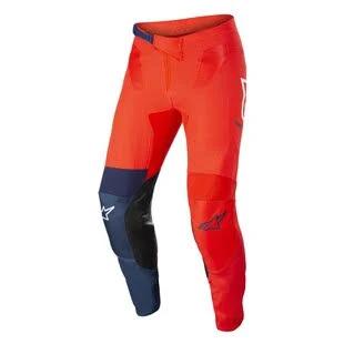 Alpinestars 2022 Supertech Blaze Pants Bright Red/Dark Blue/White 36