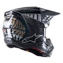 Alpinestars 2023 S-M5 Solar Flare Black/Red/Fluro Helmet - L