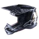 Alpinestars 2023 S-M5 Solar Flare Black/Red/Fluro Helmet - M