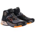 Alpinestars CR-X Drystar Shoes (Black/Light Brown/Orange)