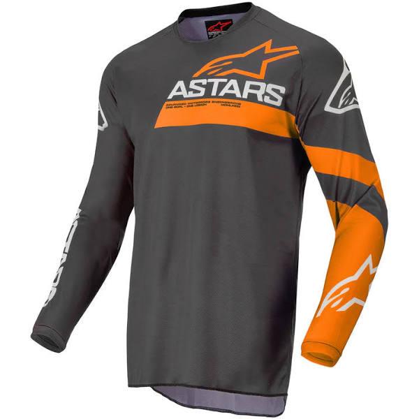 Alpinestars Fluid Chaser Jersey - Grey/Coral - XL