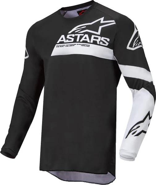 Alpinestars Racer Chaser Youth Jersey - Black/White - S LG