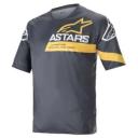 Alpinestars Racer V3 Short Sleeve MTB Jersey - Grey/Yellow - SM
