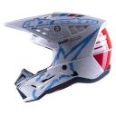 Alpinestars S-M5 Action Helmet Red/White/Yellow Xs