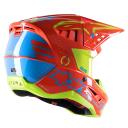Alpinestars S-M5 Action Helmet Red/White/Yellow Xs