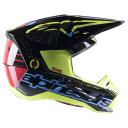Alpinestars S-M5 Action Helmet Red/White/Yellow Xs