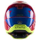 Alpinestars S-M5 Action Helmet White/Cyan/Blue Small